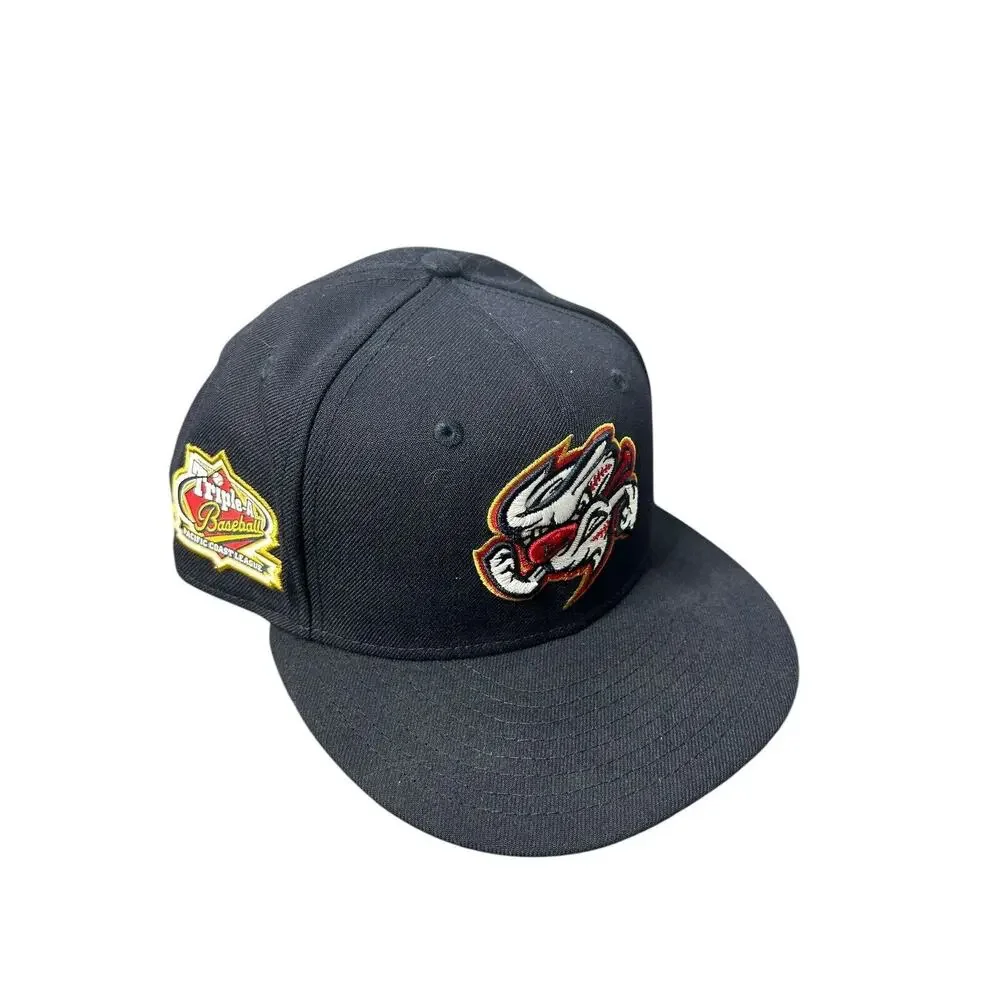 Omaha Storm Chasers‎ Stars and Stripes New Era 59Fifty 7 3/8 Hat MiLB Fitted